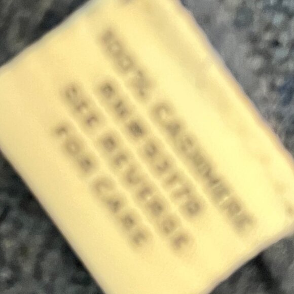 Anthropologie 100% Cashmere Blue Cardigan Open Front Sweater Duster - EUC - OSFM - Picture 7 of 8